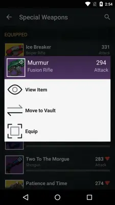 Destiny Wiki android App screenshot 1